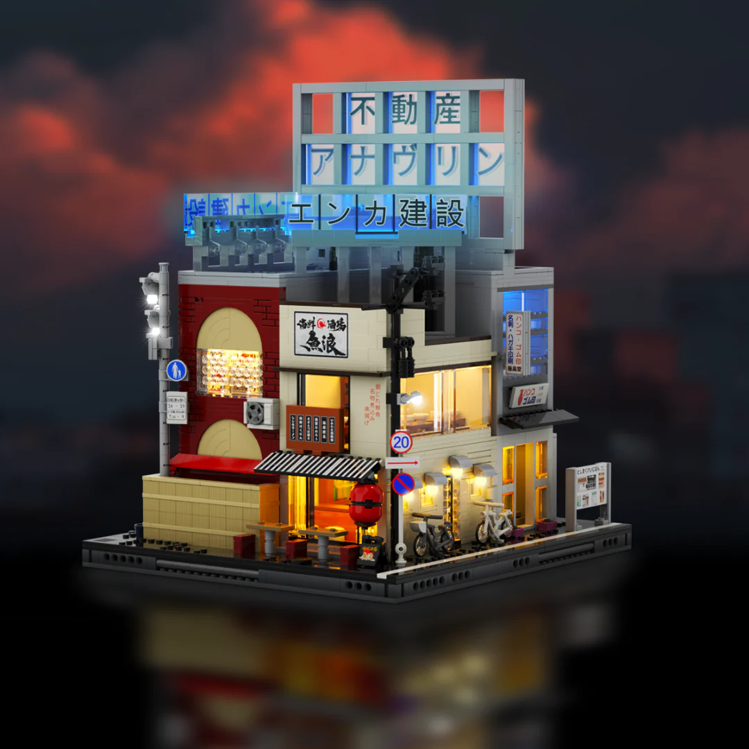 Lighted Modular Bricks